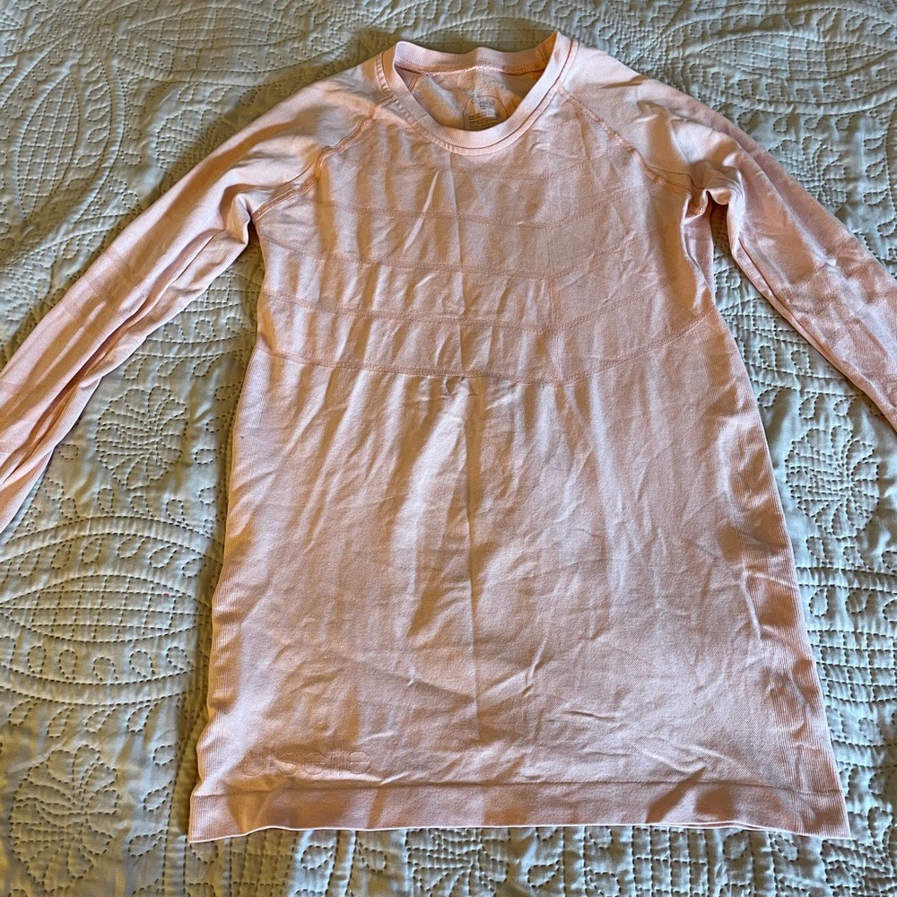 Oiselle Pink Birds of a Feather Size Small
